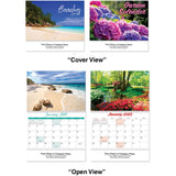 Scenic Assortment Stapled Wall Calendar