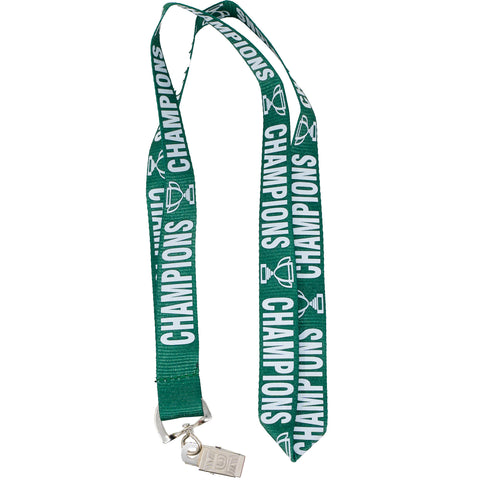 Silkscreened Flat Polyester Lanyard - 3/4