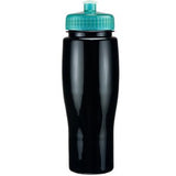 Black/Translucent Aqua Blue Lid Blank