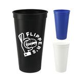 Solid 24oz Recycled Stadium Cup