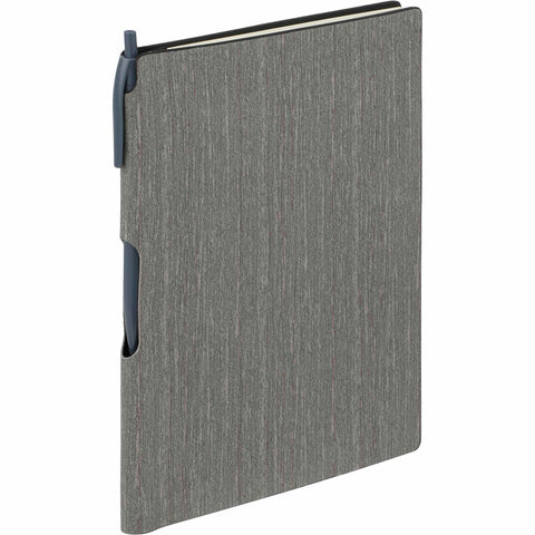 6'' x 8.5'' FSC® Mix Bari Notebook with Pen