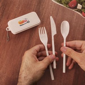 000021 Lawrence Wheat Fibre Utensil Set