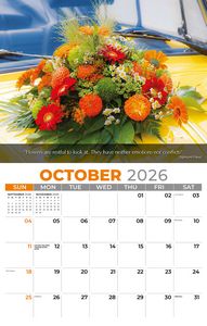Galleria Wall Calendar 2026 Flowers & Gardens