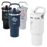 34oz Urban Peak® Pinnacle Flip Straw Tumbler