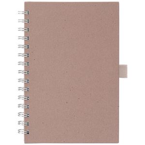 Terra Recycled Milk Carton Hard Cover Spiral Notebook - A5 - ColorJet