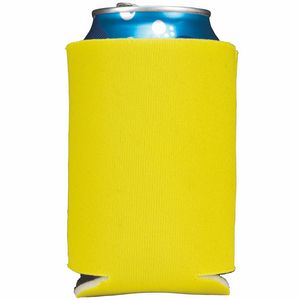 Folding Foam Can Cooler - 1 Side Screen Print