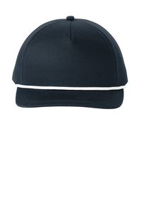 Port Authority® Snapback Five-Panel Rope Cap