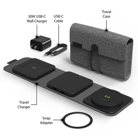 mophie® Snap + Multi-device Travel Charger