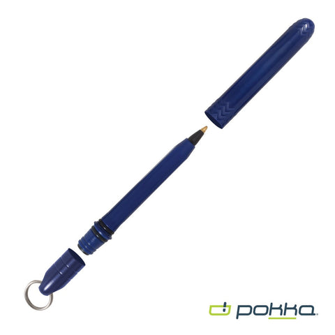 Pokka? Pocket Pen w/Dock & Chrome Keyring in Tin Box