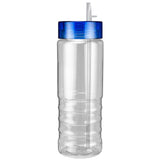 Clear/Translucent Blue Lid