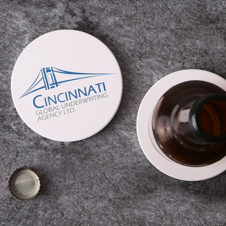 Whitehorse Ceramic Coaster