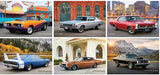Muscle Cars Stapled Wall Calendar