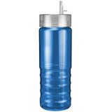 Translucent Blue/Clear Lid Blank