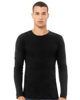 Solid Black Slub Blank