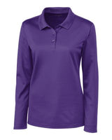 Clique Spin Eco Performance Pique Long Sleeve Womens Polo