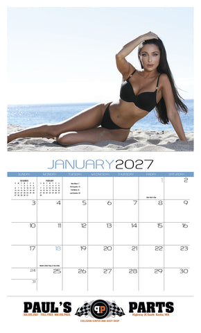 HotLine® Products Swimsuits Appointment Calendar - Stapled