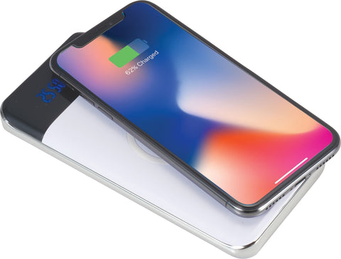 Constant 10000 mAh Wireless Power Bank w/Display
