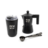 Pembroke Tumbler And Moka Pot Set