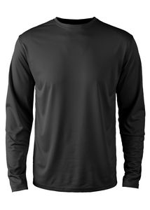 Zorrel® Men's Barbados Syntrel™ Long-Sleeve Popcorn Knit Tee Shirt