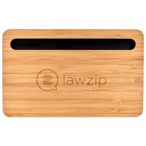 5W Bamboo Desktop Wireless Charger