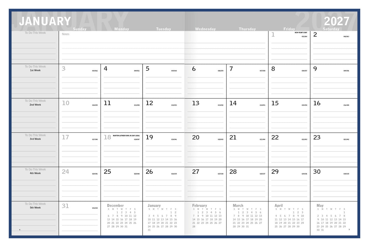 Triumph Calendars Classic Monthly Planner open image