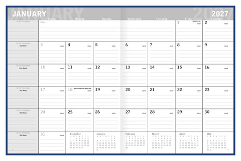 Triumph® Calendars Classic Monthly Planner