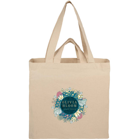 Organic 6oz Cotton Dual Carry Tote