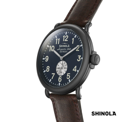 Shinola® Runwell Watch - Midnight Blue/Cattail