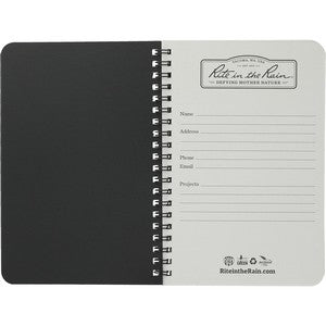 4.6'' x 7'' Rite in the Rain Side Spiral Notebook