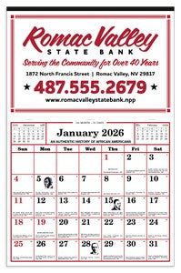 Apron Style Calendar