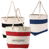 Cotton Resort Tote w/Rope Handle