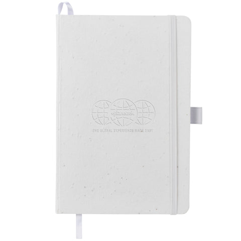 5.5'' x 8.5'' FSC® Recycled Seed Paper Bound Journal