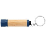 Bamboo LED Flashlight with Keyring