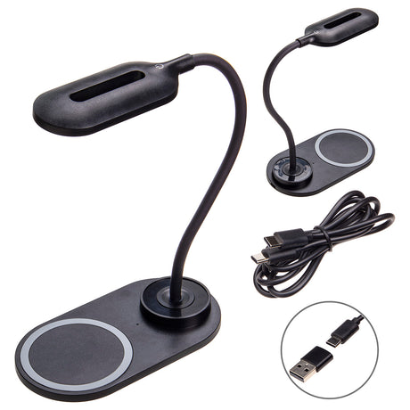 Nova Adjustable Desk Lamp with 15W Wireless Charger