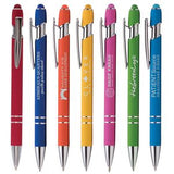 Ellipse Softy Brights w/Stylus - Laser Engraved - Metal Pen