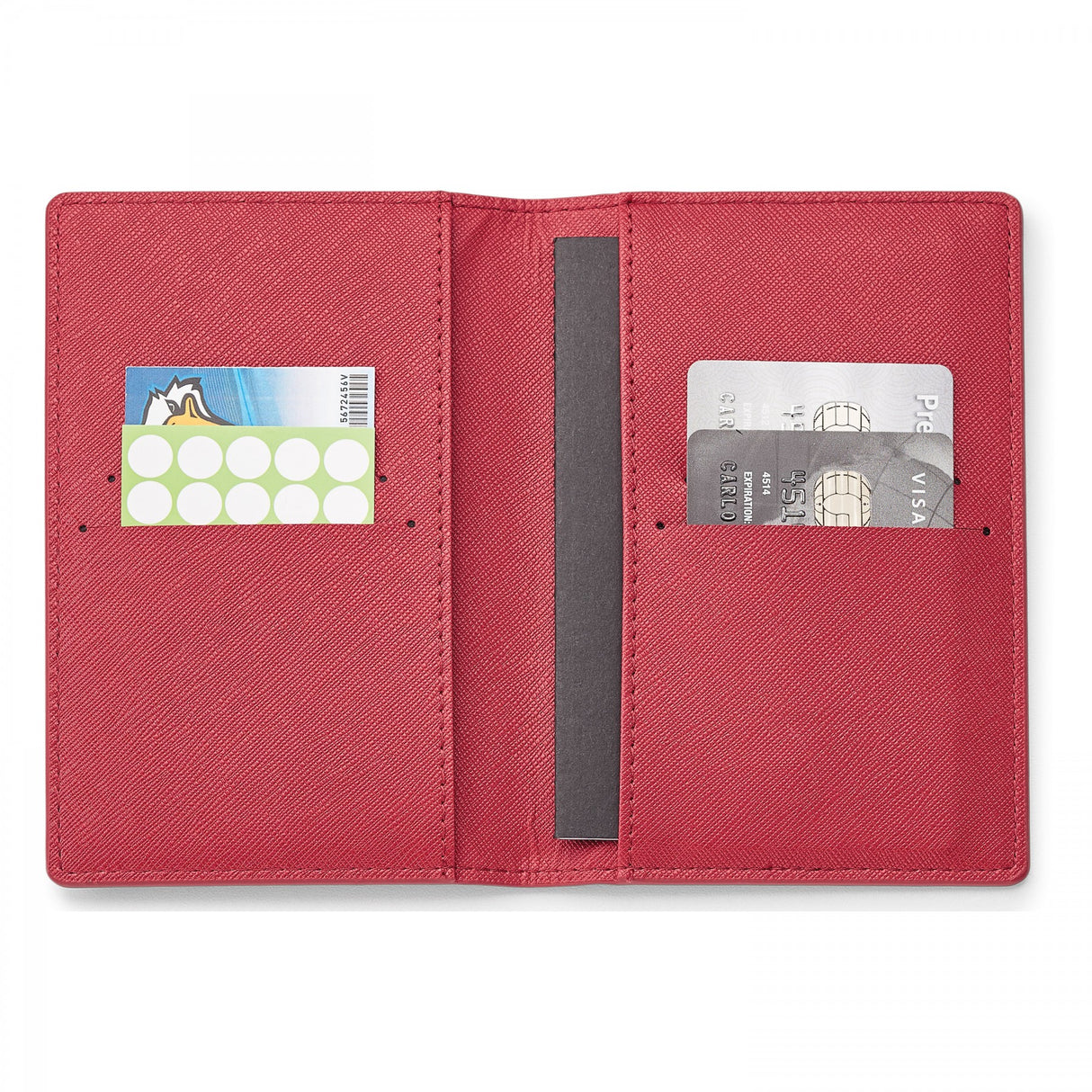ST147 Toscano RED open booklet
