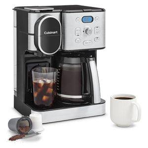 12-Cup Coffeemaker & Single Serve Brewer