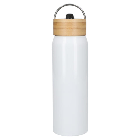 Billy 26oz Eco-Friendly Aluminum Bottle W/ FSC® 100% Bamboo Lid