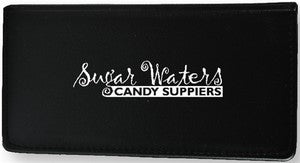 Sticky Note Holder plush smooth finish faux leather