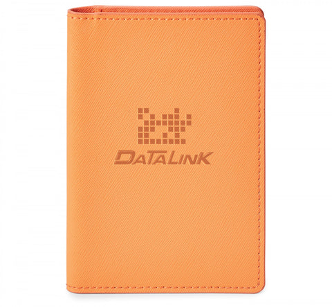 Genuine Leather Rfid Booklet Passport Holder