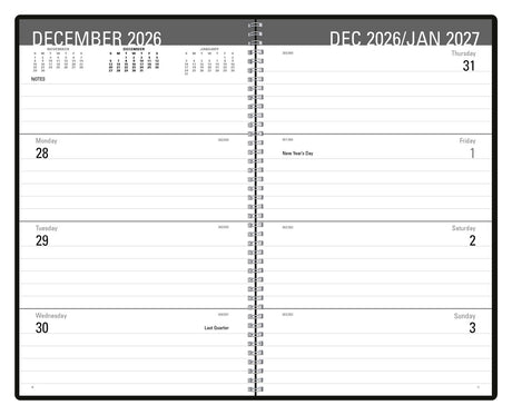 Triumph Calendars Classic Weekly Desk Planner open image