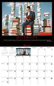 Galleria Wall Calendar 2026 Motivation