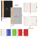 Recycled Pu And Bamboo Accent Journal