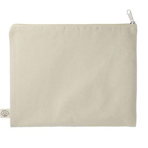 Organic 8oz Cotton Flat Travel Pouch