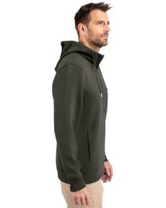 Cutter & Buck Roam Eco Half Zip Recycled Mens Hooded Pullover