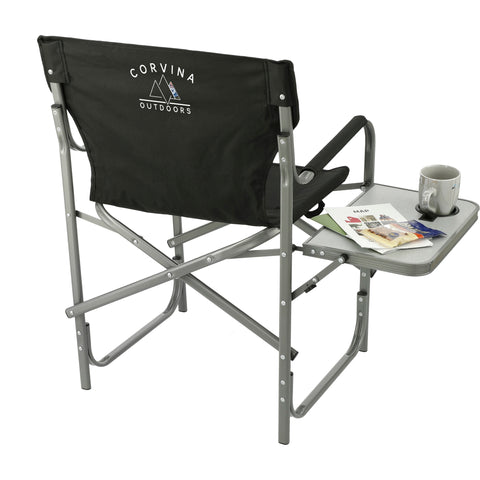 Director's Chair (300lb Capacity) with Side Table