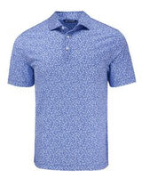 Cutter & Buck Pike Eco Flora Print Recycled Mens Big & Tall Polo