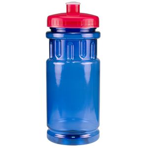 Translucent Blue/Translucent Red Lid  Blank