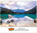 Full Colour Scenes Across America Spiral Wall Calendar