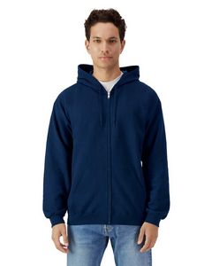 Gildan Unisex Softstyle Fleece Full Zip Hooded Sweatshirt